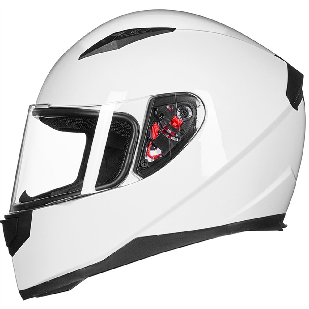 Foto 3 | Casco De Moto Ilm Integral Dot Modelo Jk313 (l, Blanco) - Venta Internacional.