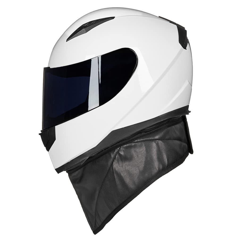 Foto 7 pulgar | Casco De Moto Ilm Integral Dot Modelo Jk313 (l, Blanco) - Venta Internacional.