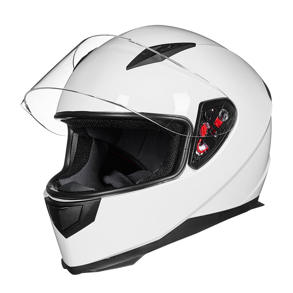 Foto 7 | Casco De Moto Ilm Integral Dot Modelo Jk313 (l, Blanco) - Venta Internacional.