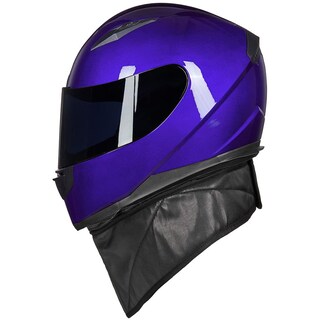 Foto 6 | Casco De Moto Ilm Integral Dot Modelo Jk313 (l, Azul) - Venta Internacional.