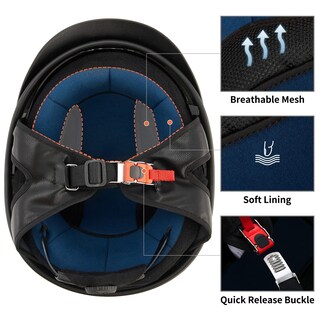 Foto 3 | Parasol Ilm 205v Para Moto, Semicasco, Aprobado Por El Dot - Venta Internacional.