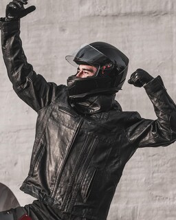 Foto 7 | Casco De Moto Ilm Integral Con Bufanda De Invierno Dot - Venta Internacional.