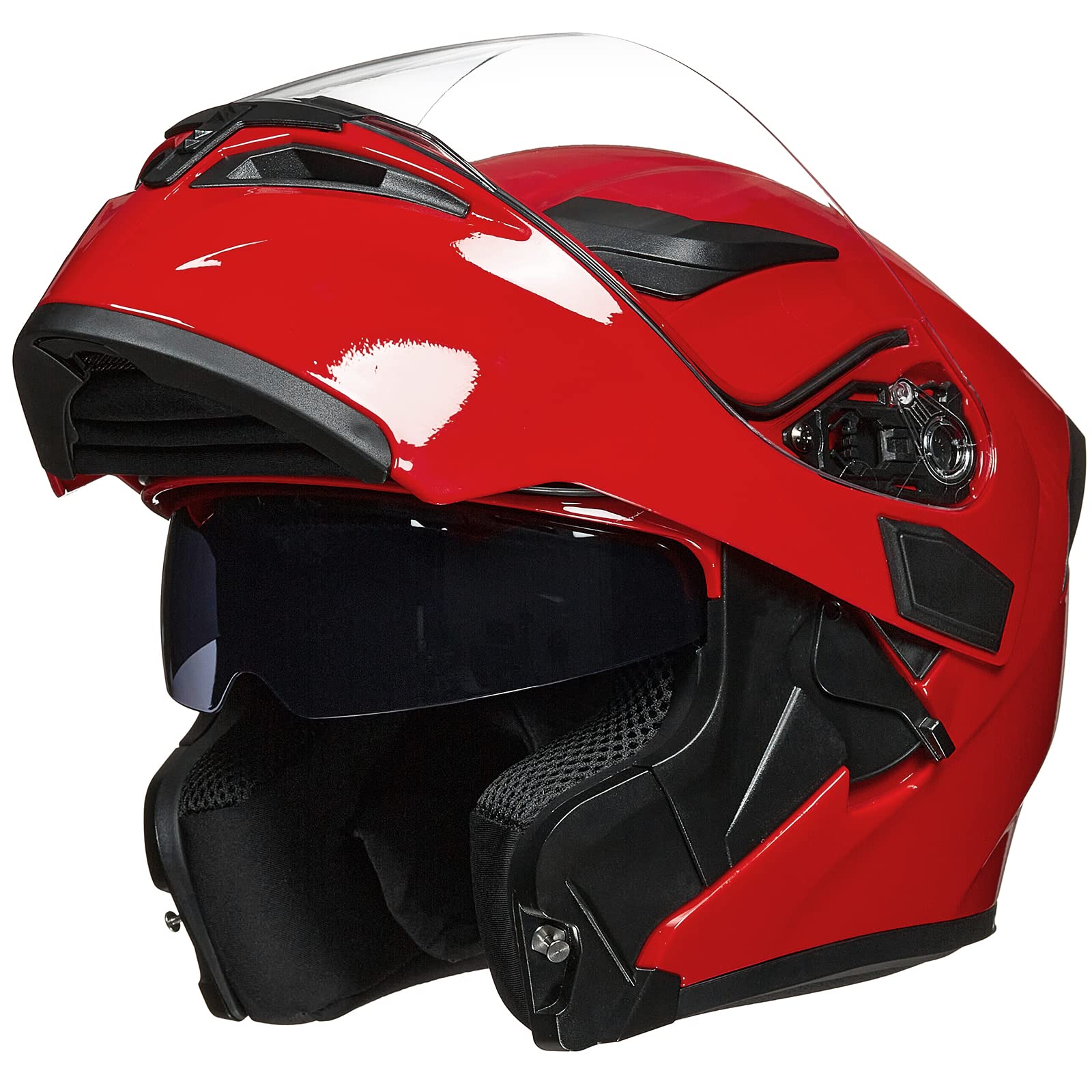 Casco De Moto Ilm 902 De Doble Visera Abatible, Modular Dot S - Venta Internacional.