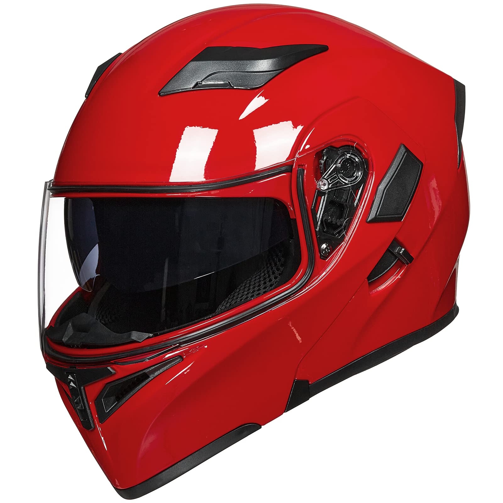 Foto 4 pulgar | Casco De Moto Ilm 902 De Doble Visera Abatible, Modular Dot S - Venta Internacional.