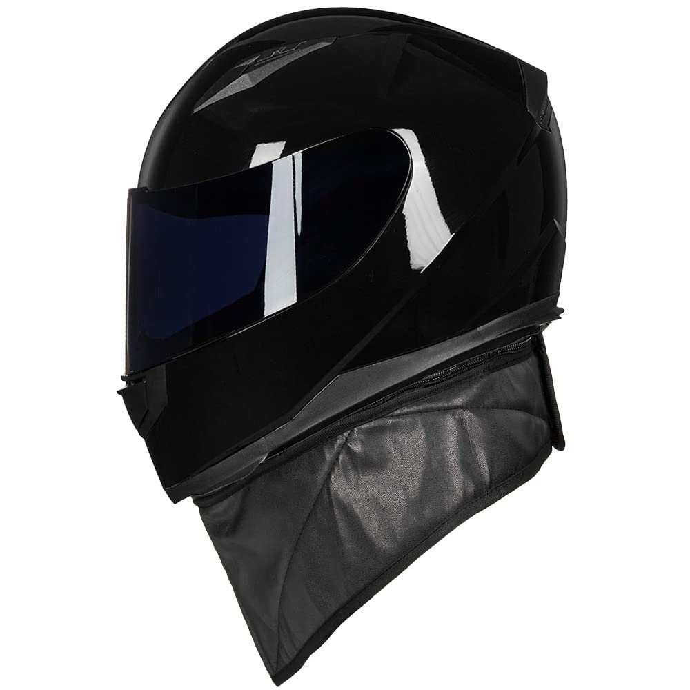 Foto 8 pulgar | Casco De Moto Ilm Integral Con Bufanda De Invierno Dot - Venta Internacional.