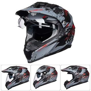 Foto 2 | Casco Ilm Para Moto Todoterreno, Dual Sport, Integral, 606v - Venta Internacional.