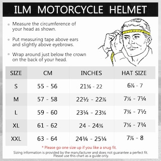 Foto 5 | Casco Ilm Para Moto Todoterreno, Dual Sport, Integral, 606v - Venta Internacional.