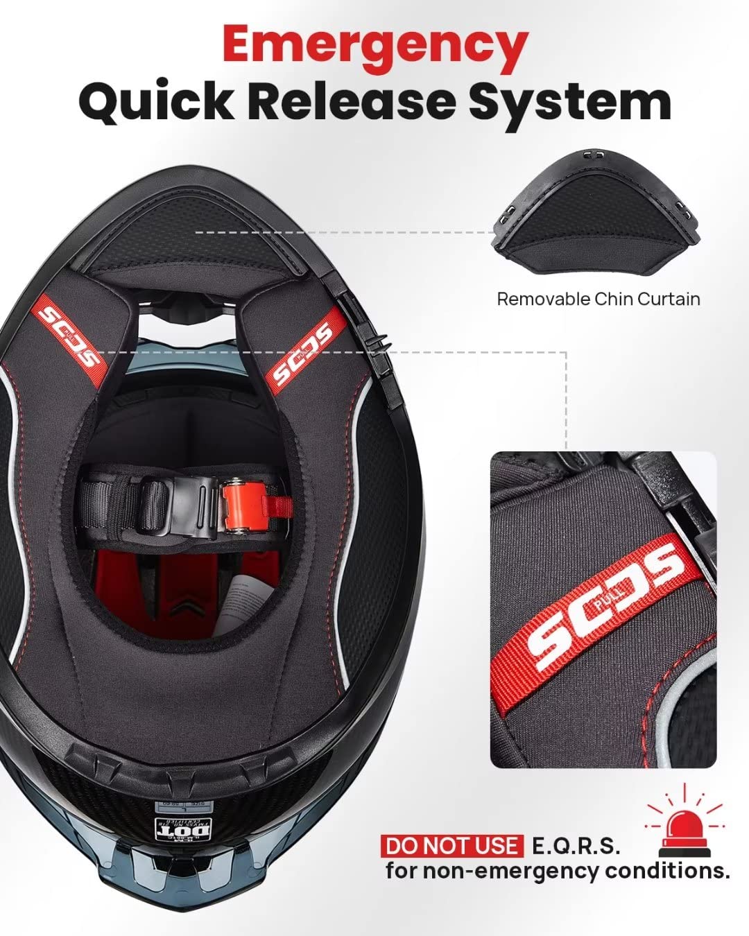 Foto 5 pulgar | Casco De Moto Ilm Ligero De Fibra De Carbono Integral - Venta Internacional.