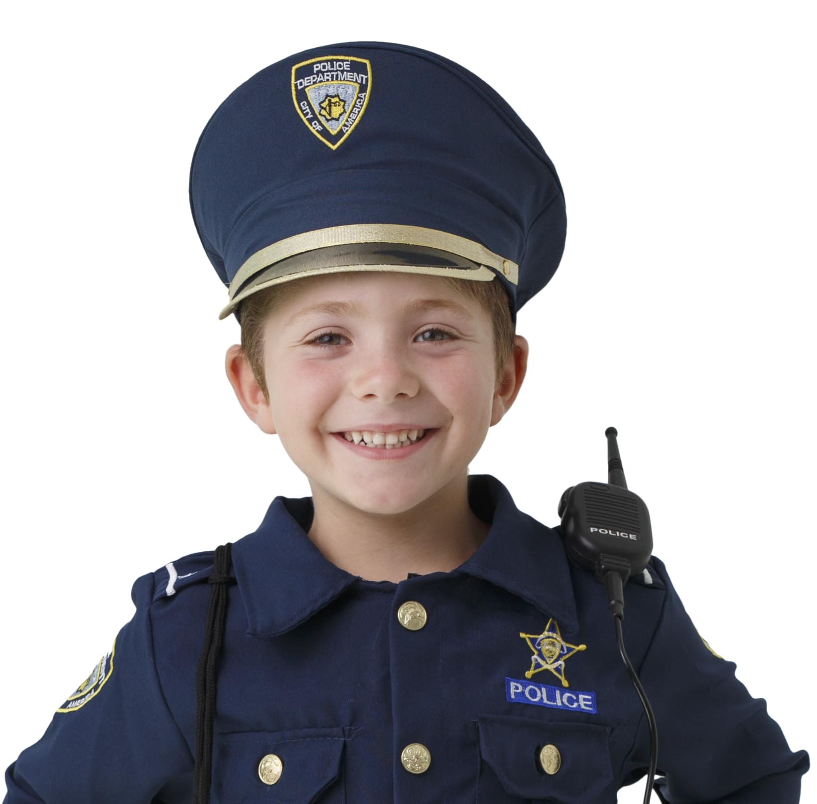 Foto 1 | Gorro De Policía Dress Up America Para Niños, Accesorio De Disfraz Azul - Venta Internacional.