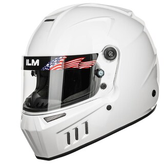 Foto 1 | Casco De Carreras De Autos Ilm Snell Sa2020 Aprobado En Fibra De Vidrio 890 - Venta Internacional.