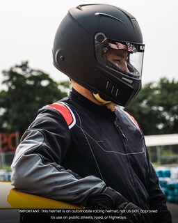 Foto 7 | Casco De Carreras De Autos Ilm Snell Sa2020 Aprobado, Ligero 890 - Venta Internacional.