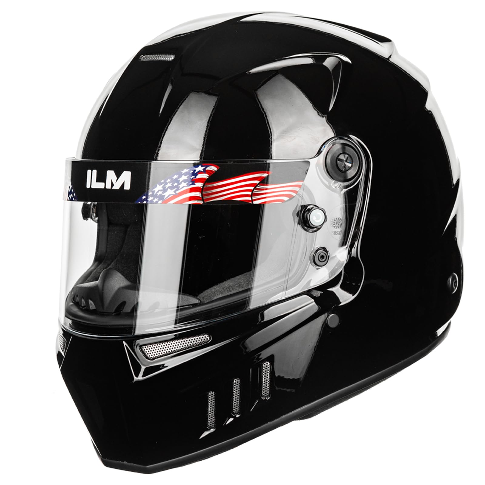 Foto 2 pulgar | Casco De Carreras De Autos Ilm Snell Sa2020 Aprobado, Ligero 890 - Venta Internacional.