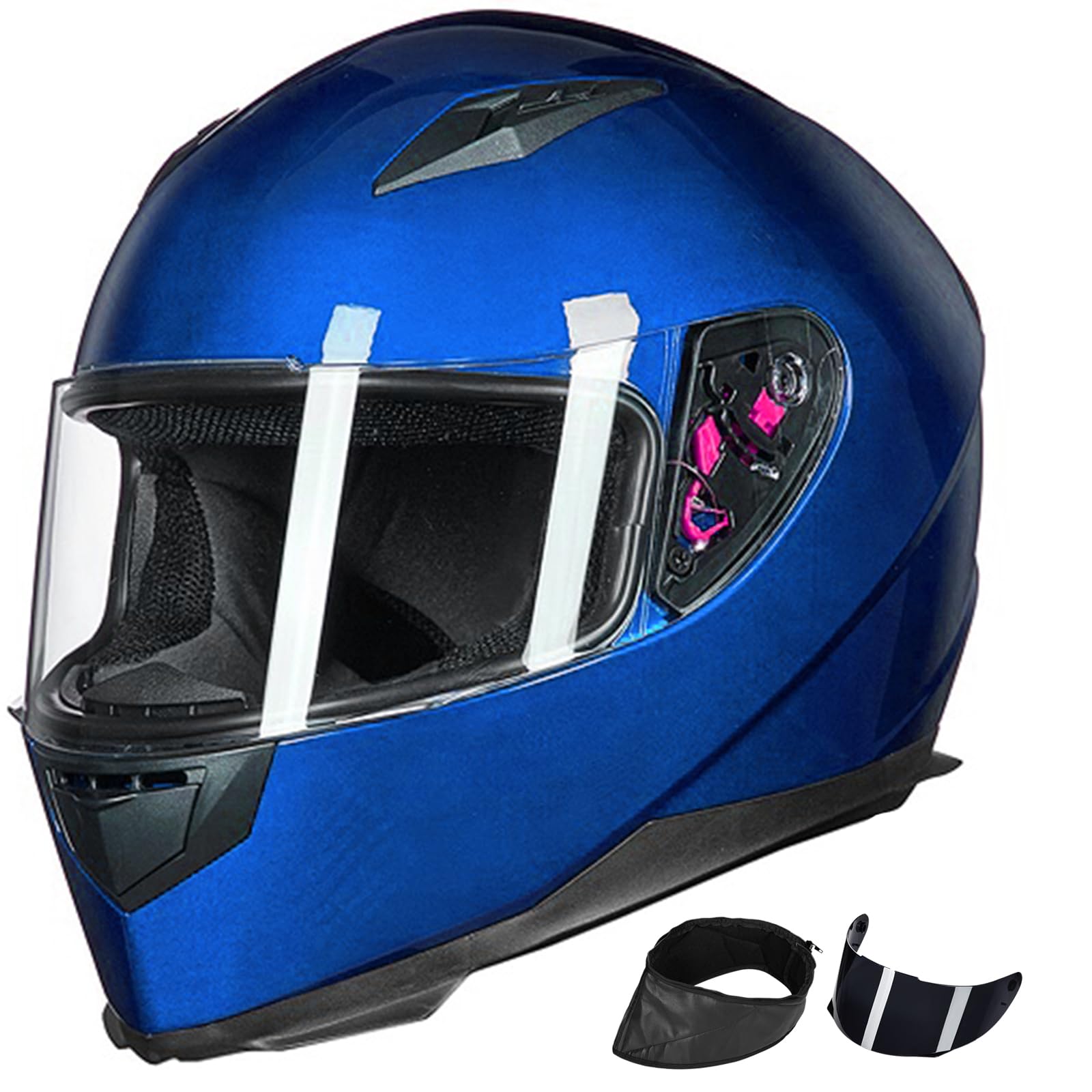 Foto 1 | Casco De Moto Ilm Integral Dot Modelo Jk313 (s, Azul) - Venta Internacional.