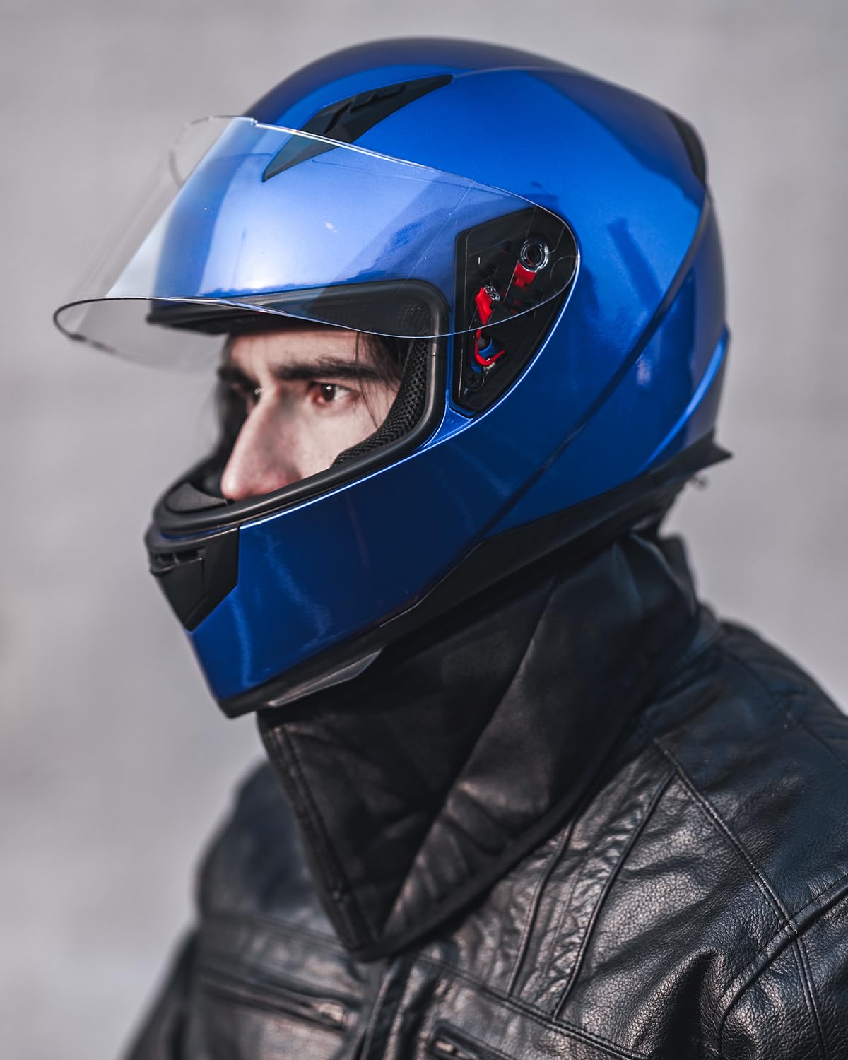Foto 8 pulgar | Casco De Moto Ilm Integral Dot Modelo Jk313 (s, Azul) - Venta Internacional.