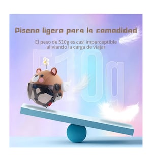 Foto 5 | Casco Para Moto Infantil Oso Con Alas Color Marron