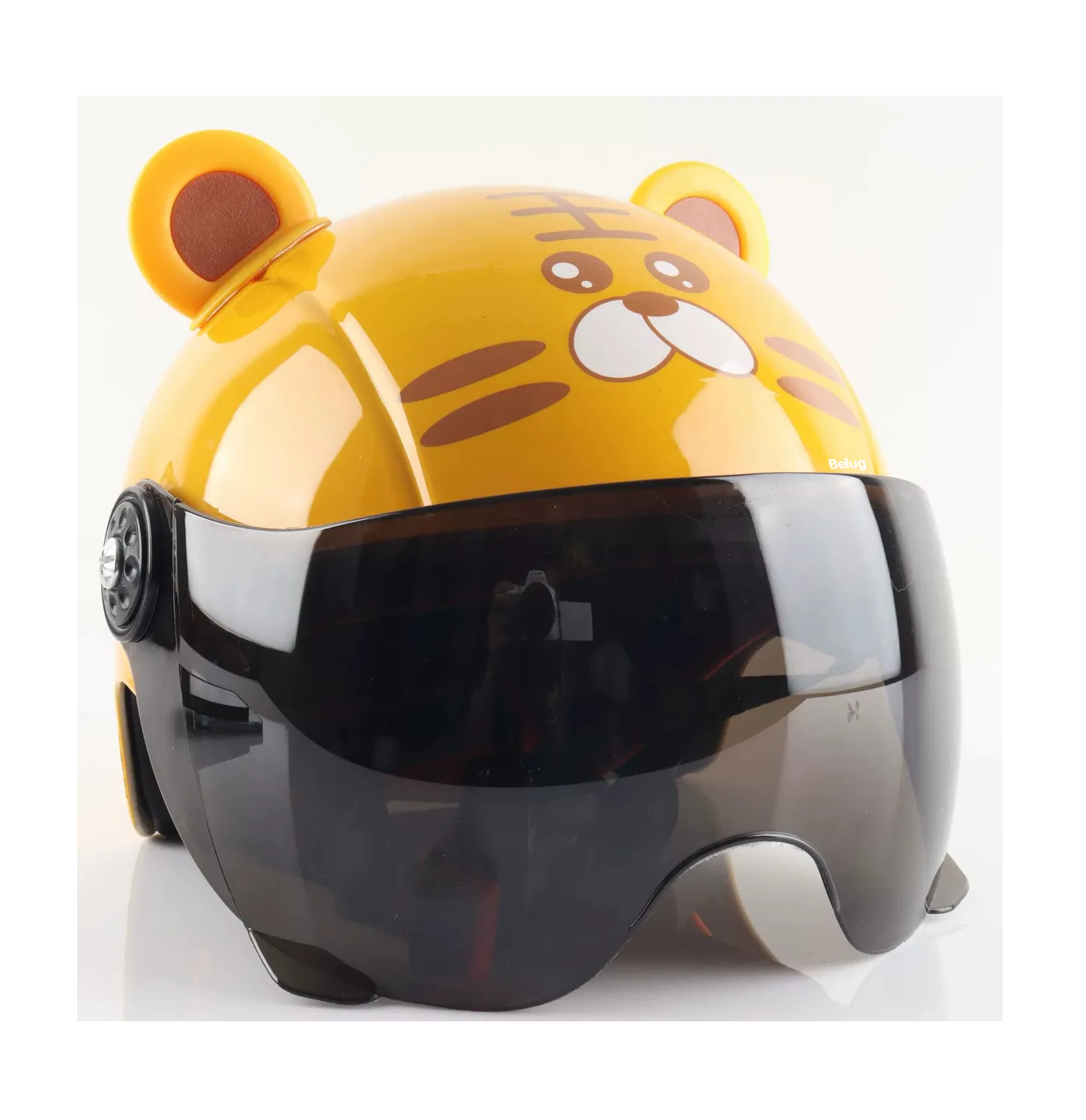 Foto 3 | Casco Ajustable Infantil Color Amarillo Diseño Leon