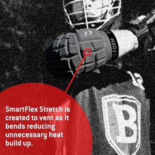 Foto 6 | Almohadillas Para Brazos G-form Unhinged Lacrosse Negras Para Adultos Y Hombres Grandes - Venta Internacional.