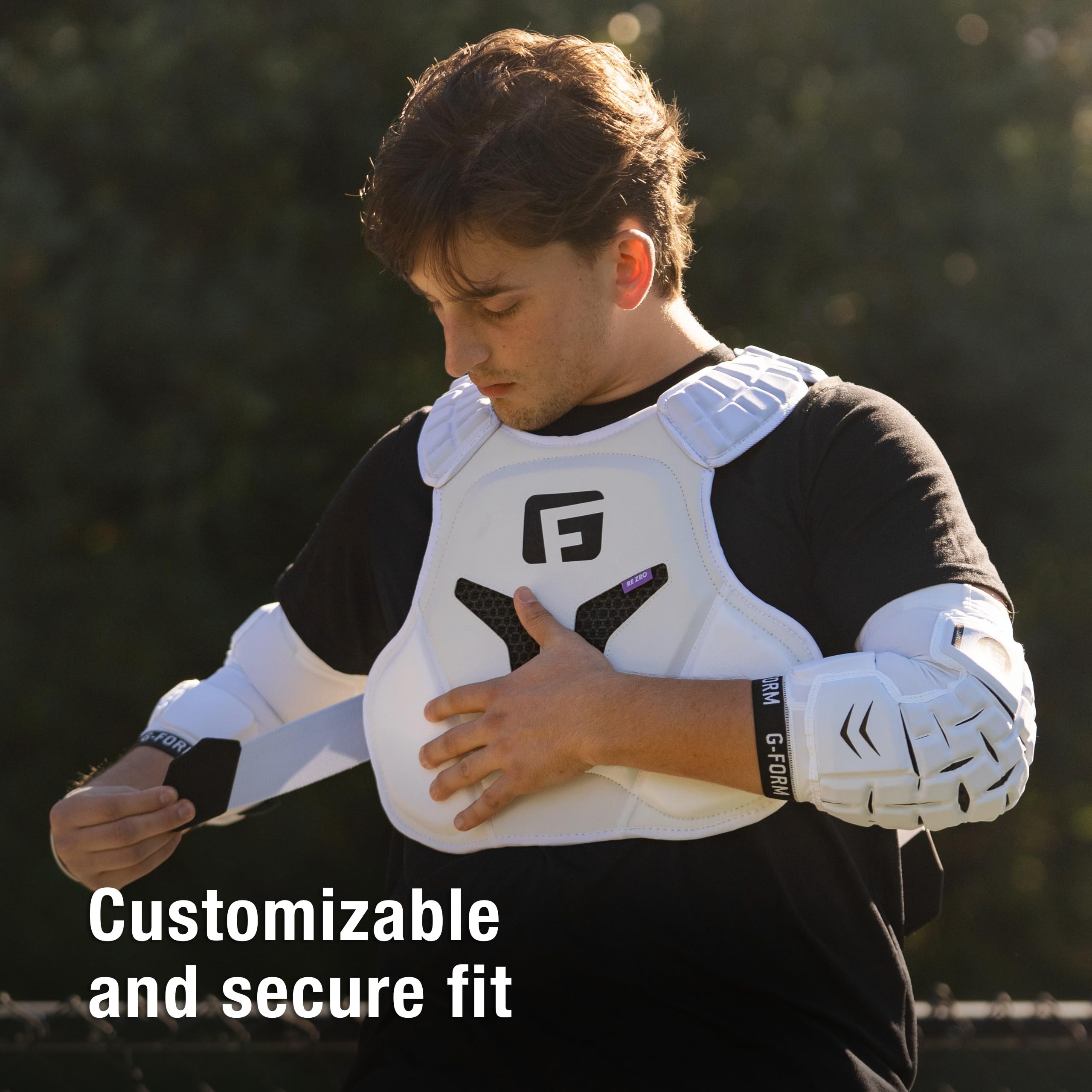 Foto 6 pulgar | Delineador De Hombro De Lacrosse G-form Gfx800 Blanco Para Adultos, Tamaño Grande - Venta Internacional.