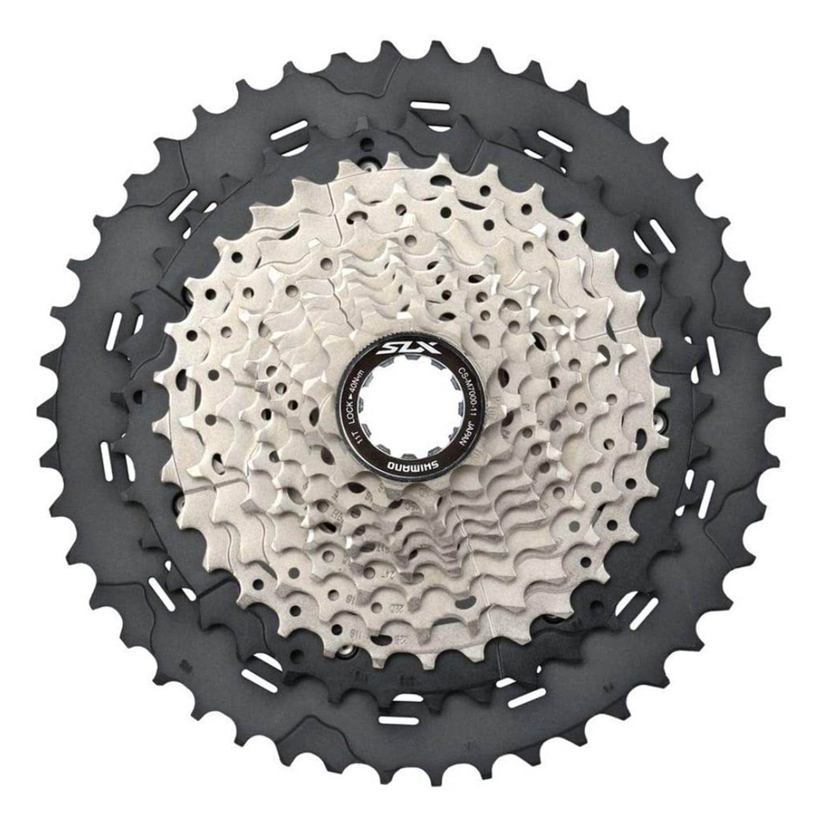 Cassette Shimano 11-46d Cs-m4100 para Bicicleta 11 Pasos