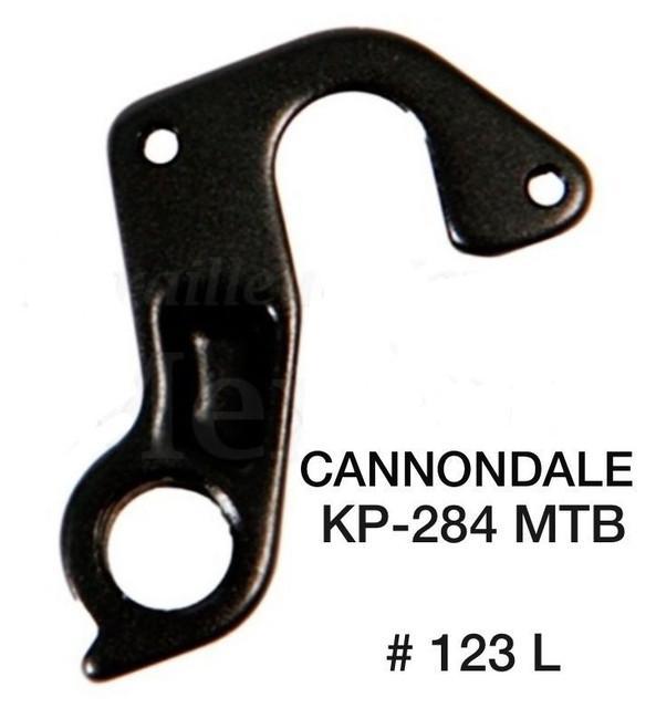 Foto 3 pulgar | Pata de Cambio Desviador Hanger para Bicicleta Cannondale color Negro