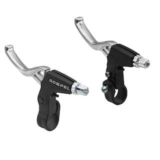 Foto 1 | Palancas De Freno Para Bicicleta De Montaña Aluminio Negro / Plata Gospel