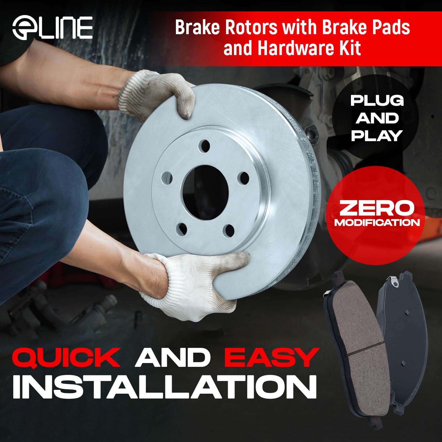 Foto 6 pulgar | Kit De Frenos R1 Concepts Delanteros/traseros Para Bmw 530e/530i 2018-2023 - Venta Internacional.