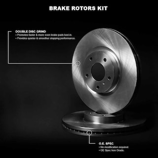 Foto 3 | Kit De Disco De Freno Delantero R1 Concepts Para Bmw 530e 2017-2022 - Venta Internacional.