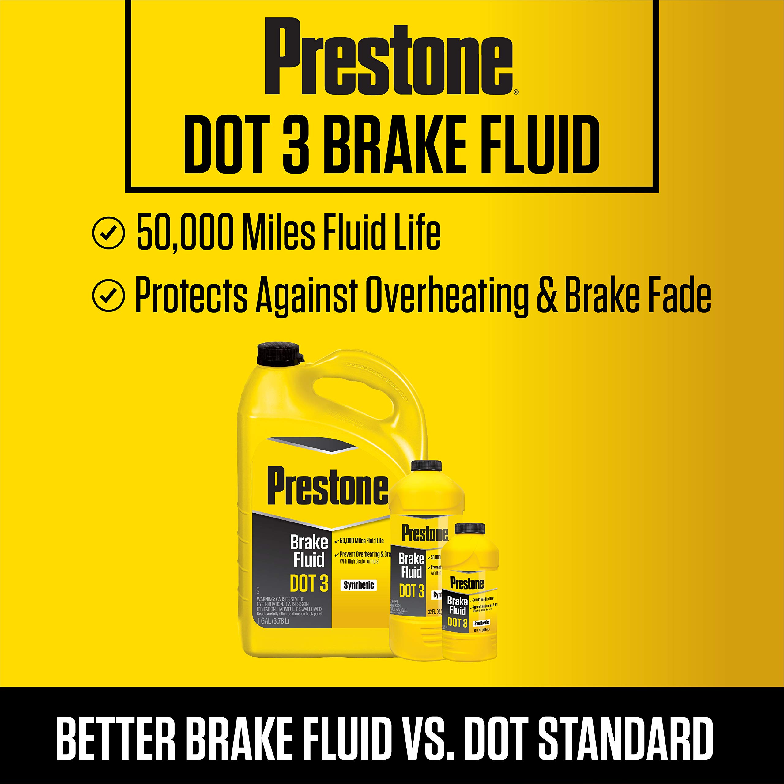 Foto 4 pulgar | Líquido De Frenos Prestone As401 Dot 3 Sintético 946 Ml - Venta Internacional.