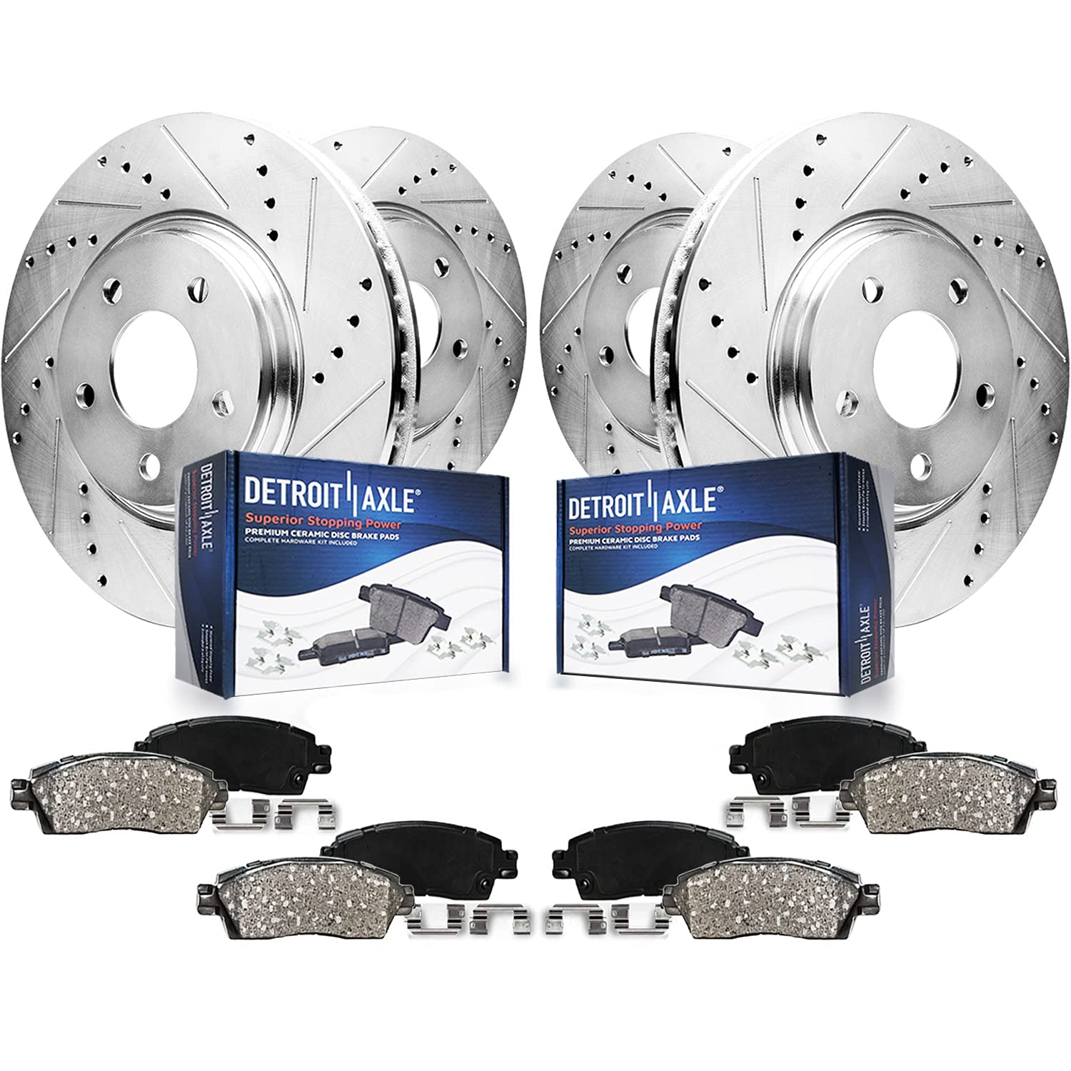 Foto 1 | Kit De Frenos Detroit Axle Para Dodge Ram 1500 Chrysler Aspen Durango - Venta Internacional.