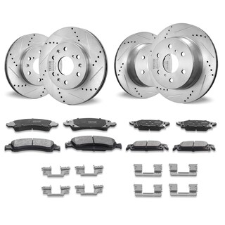 Foto 1 | Kit De Frenos Vevor Delantero Y Trasero Para Chevy Silverado Gmc Sierra - Venta Internacional.