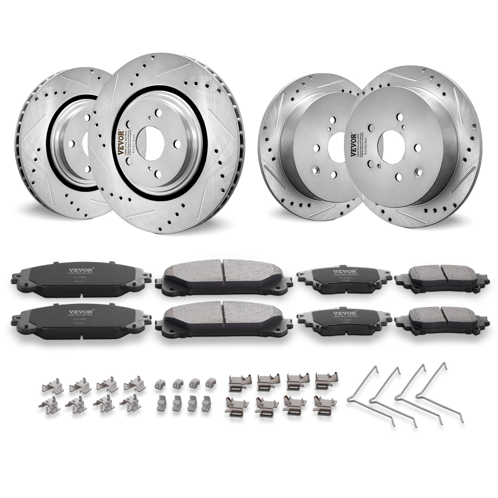Foto 2 pulgar | Kit De Frenos Vevor Compatible Con Toyota Sienna, Highlander - Venta Internacional.