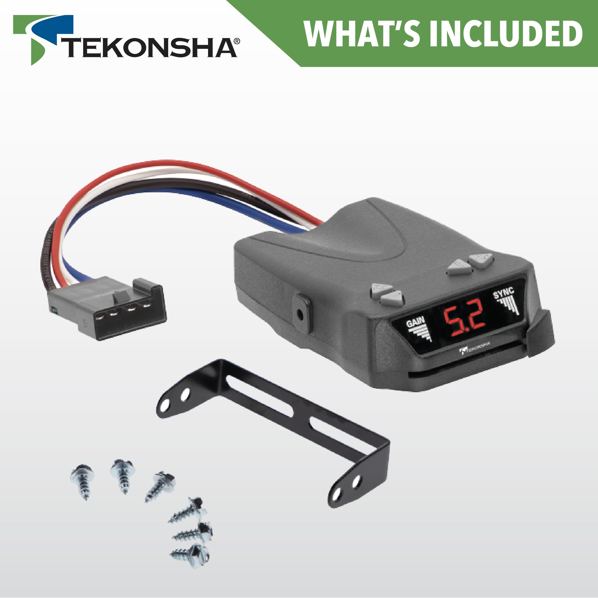 Foto 5 | Controlador De Frenos Tekonsha Brakeman Iv Para Remolques De 1 A 4 Ejes - Venta Internacional.