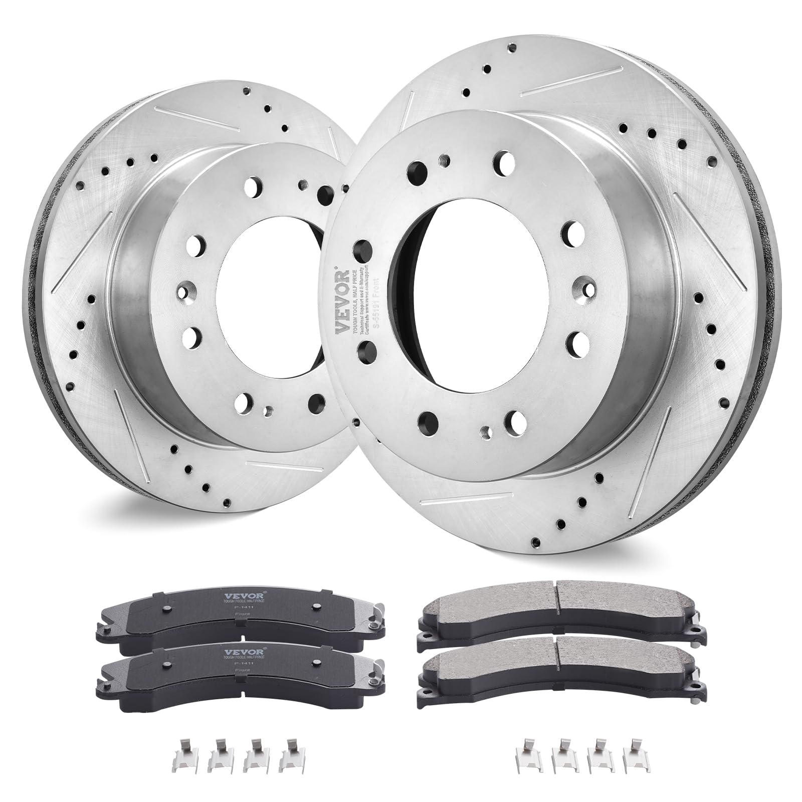 Foto 1 | Kit De Frenos Vevor Front Compatible Con Chevy Silverado 2011-2019 - Venta Internacional.