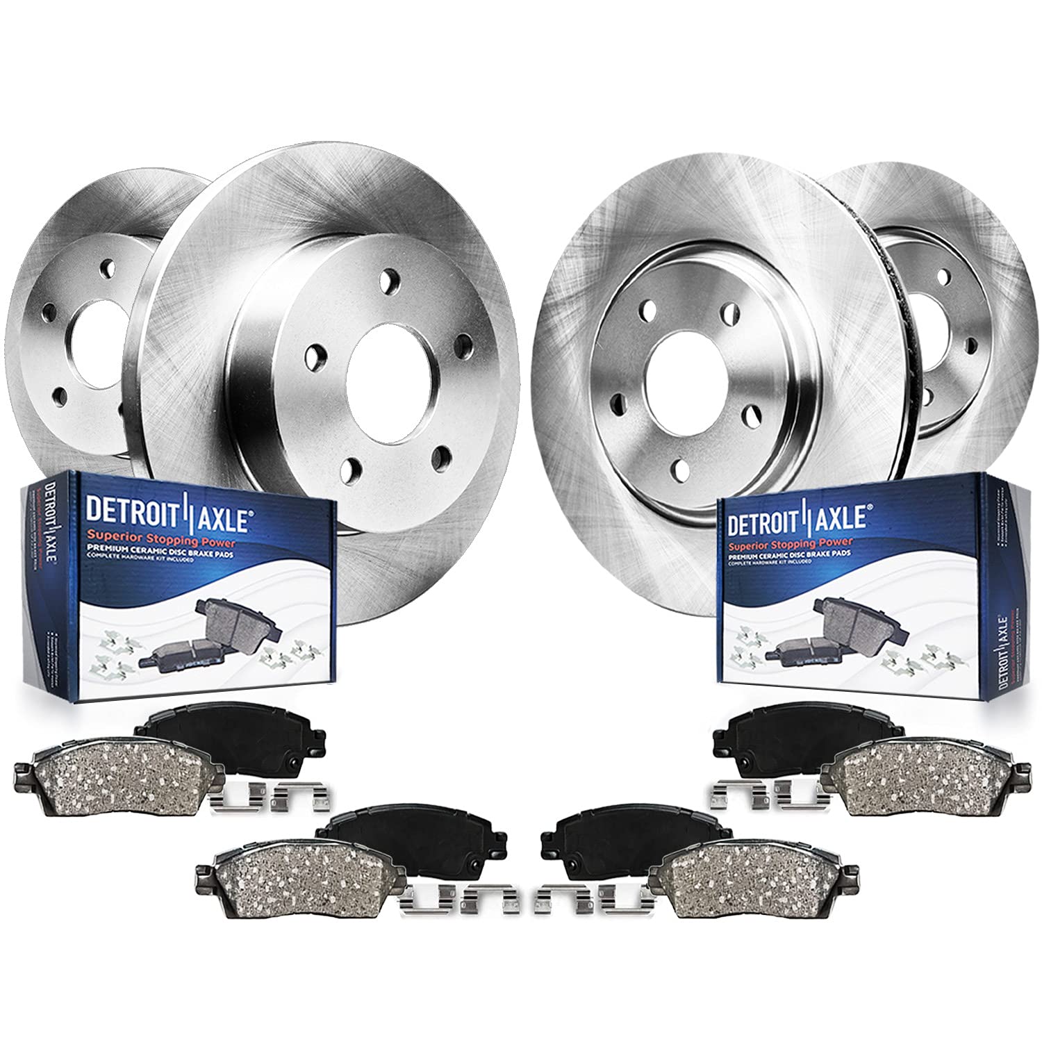 Foto 2 pulgar | Kit De Frenos Detroit Axle Para Nissan Altima 2013-2023 Con 296 Mm - Venta Internacional.