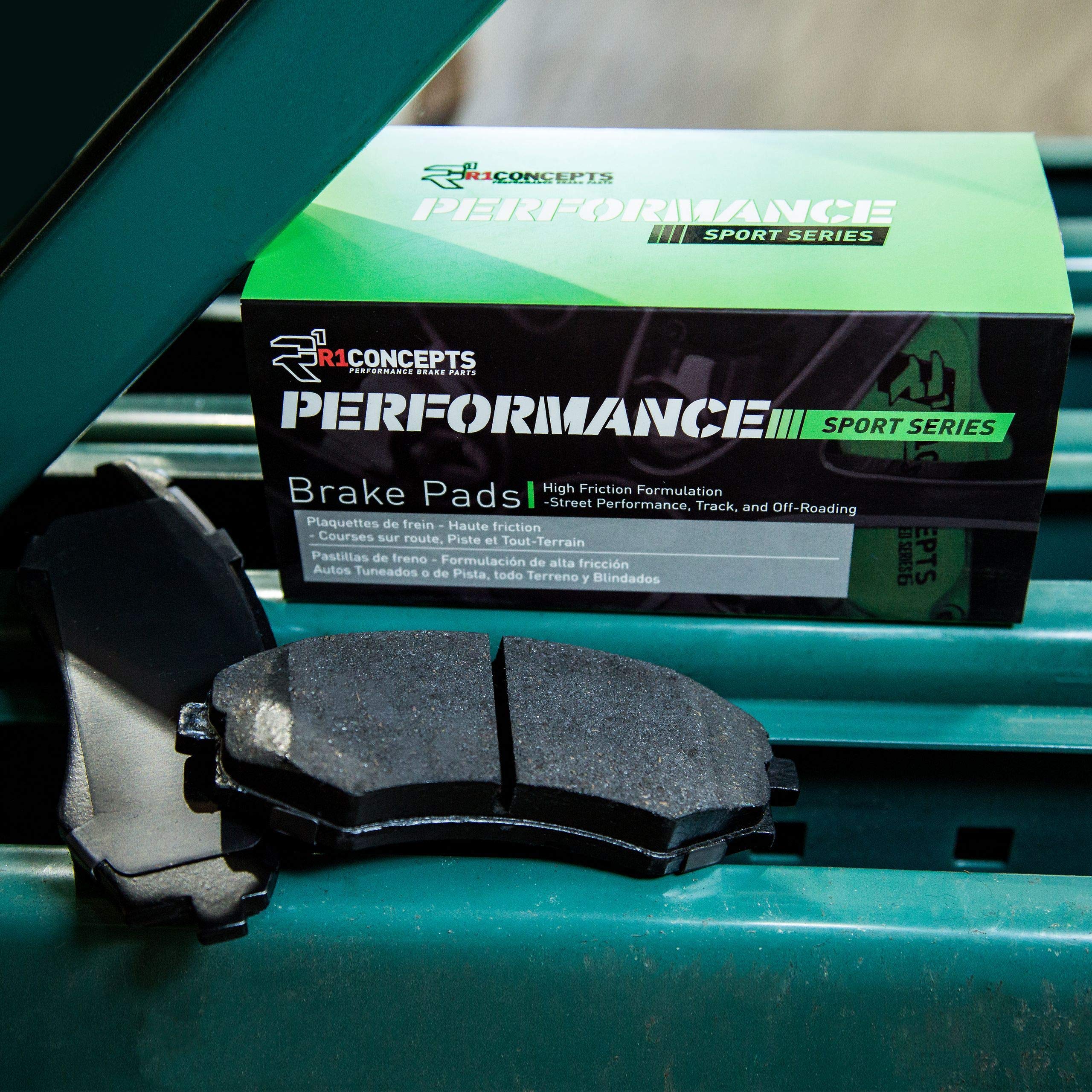 Foto 7 pulgar | Pastillas De Freno R1 Concepts Front Performance Sport Ford Mustang - Venta Internacional.
