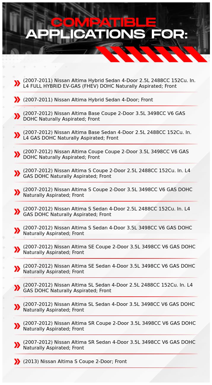 Foto 2 | Kit De Frenos Delanteros R1 Concepts De Cerámica Con Rotores Nissan Altima - Venta Internacional.