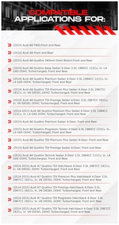 Foto 2 | Kit De Frenos R1 Concepts Delantero Y Trasero Para Audi A6, A7 2014-2015 - Venta Internacional.