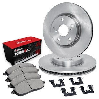 Foto 1 | Kit De Frenos R1 Concepts Delantero Con Rotores Para Audi A6, A7, A8, Q7, Q8 - Venta Internacional.
