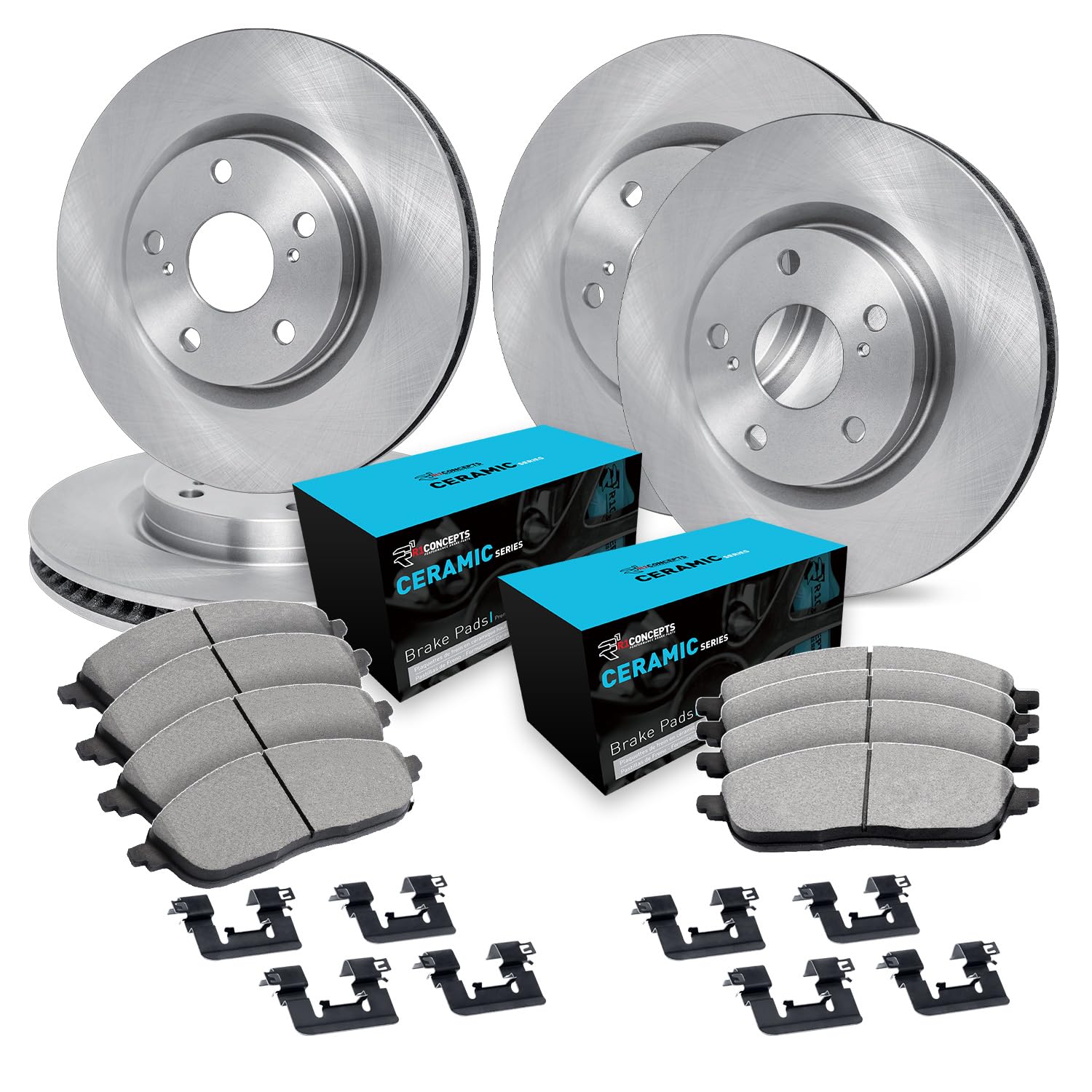 Foto 1 | Kit De Frenos R1 Concepts Para Frenos Delanteros Y Traseros Mercedes-benz C230 - Venta Internacional.