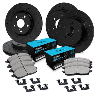 Foto 1 | Kit De Frenos R1 Concepts Delantero Y Trasero Con Almohadillas Cerámicas Ford Focus - Venta Internacional.