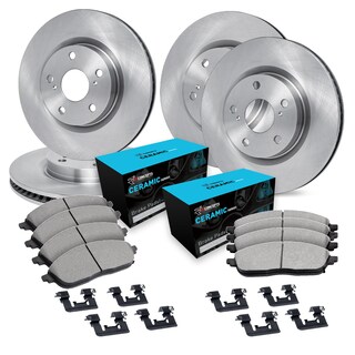 Foto 1 | Kit De Frenos R1 Concepts Para Frenos Delanteros Y Traseros Y Rotores Nissan 240sx - Venta Internacional.