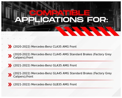 Foto 3 | Kit De Frenos R1 Concepts Delantero Para Mercedes-benz Cla35/cla45 Amg - Venta Internacional.