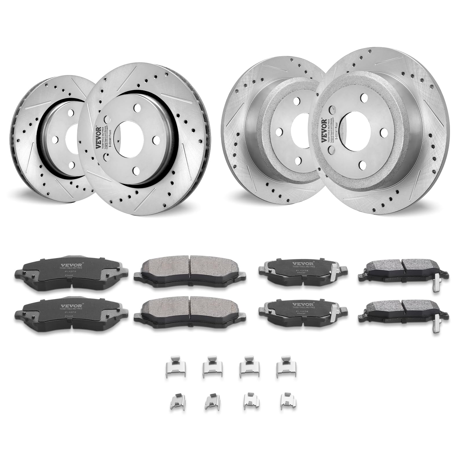 Foto 2 pulgar | Kit De Frenos Vevor Compatible Con Jeep Wrangler 2007-2017 - Venta Internacional.