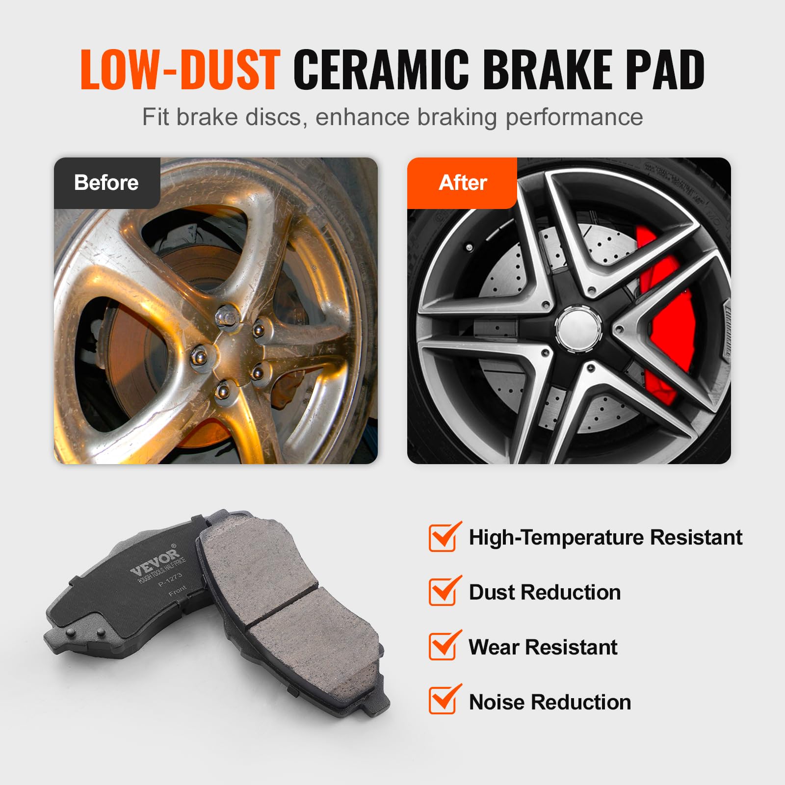 Foto 4 pulgar | Kit De Frenos Vevor Compatible Con Jeep Wrangler 2007-2017 - Venta Internacional.