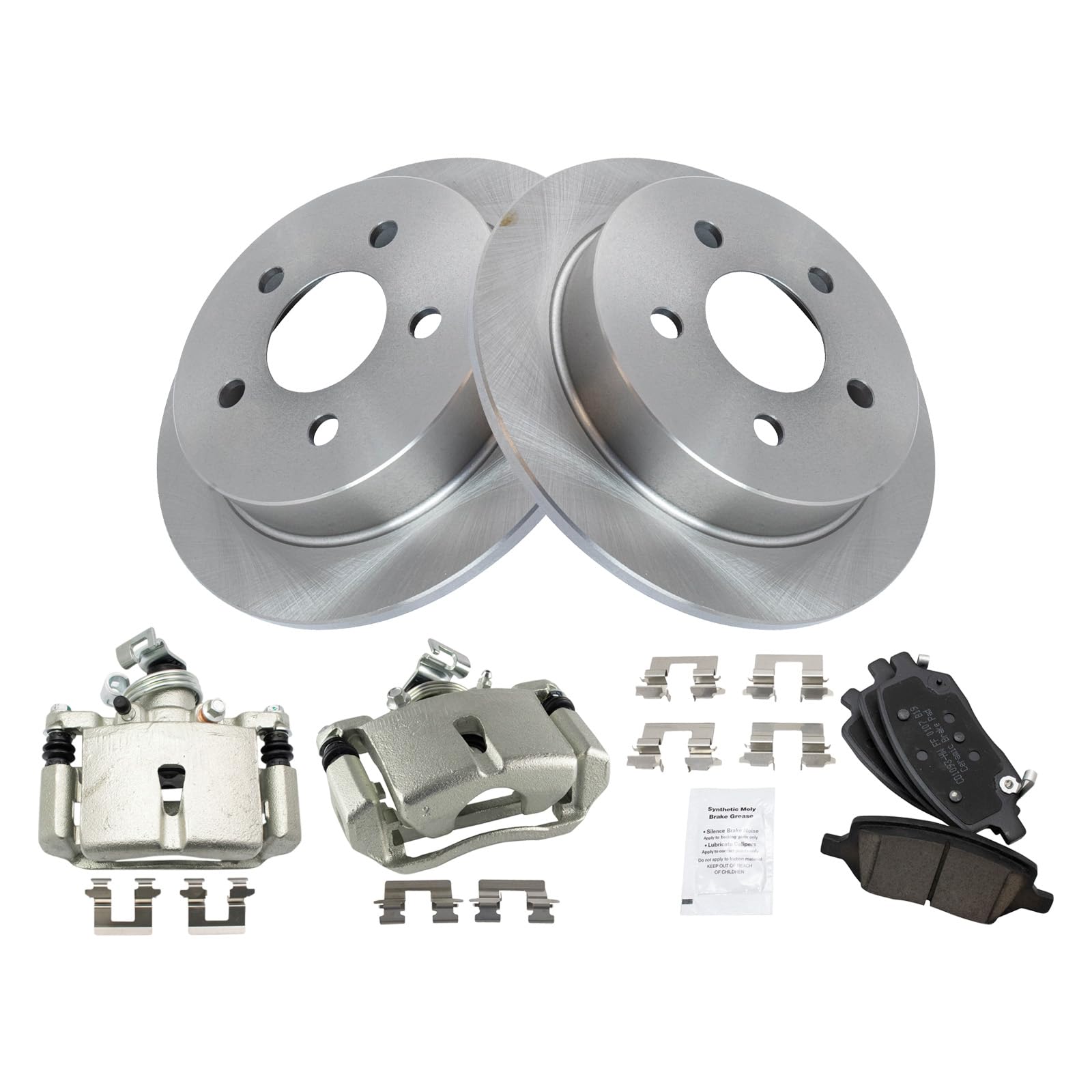 Foto 3 pulgar | Kit De Pastillas De Freno Y Rotor Trq Rear Ceramic 2005 Pontiac Montana - Venta Internacional.