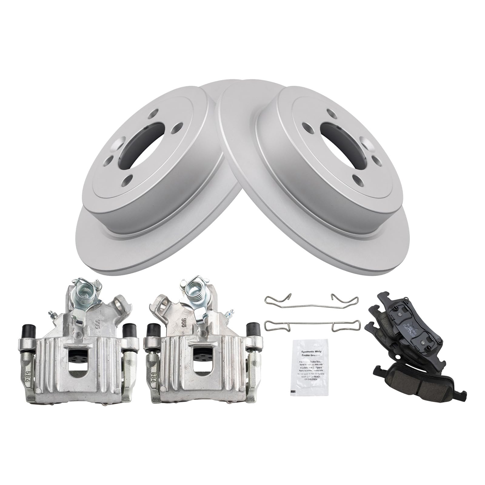 Foto 3 pulgar | Kit De Pastillas De Freno Y Rotor Trq Rear Para Mini 2003-2006 (5 Piezas) - Venta Internacional.