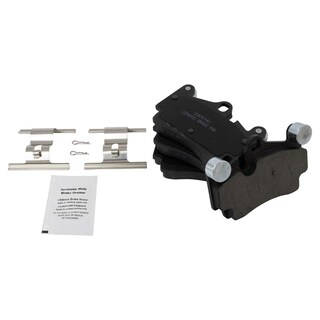 Foto 3 | Kit De Pastillas De Freno Y Rotor Trq Trasero Para Audi Porsche Volkswagen - Venta Internacional.
