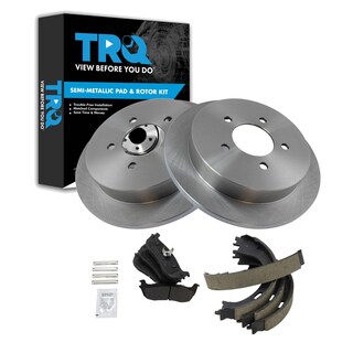 Foto 1 | Kit De Pastillas De Freno Y Rotor Trq Trasero Compatible Con Ford Y Lincoln - Venta Internacional.