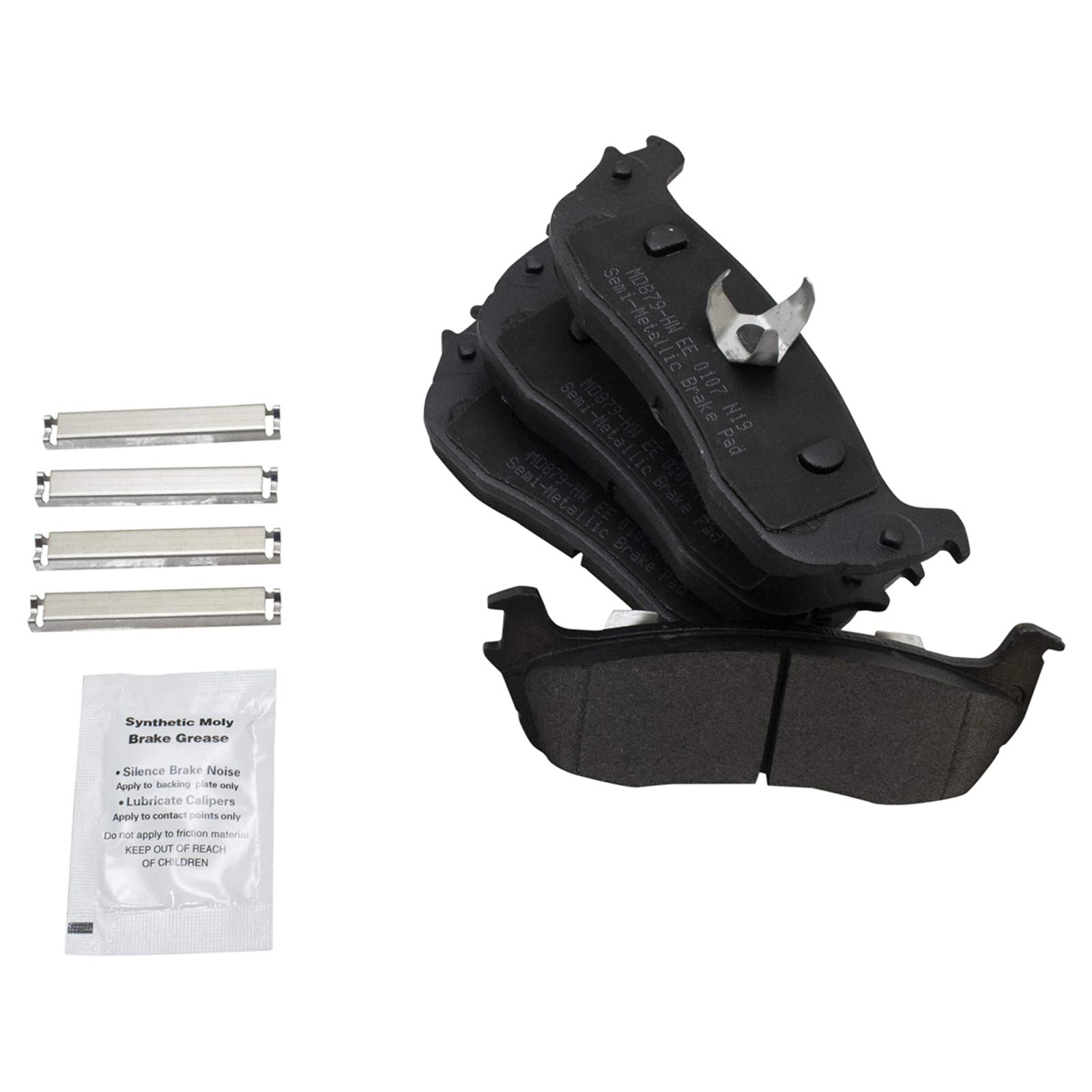 Foto 4 pulgar | Kit De Pastillas De Freno Y Rotor Trq Trasero Compatible Con Ford Y Lincoln - Venta Internacional.