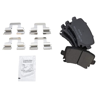 Foto 3 | Kit De Pastillas De Freno Y Rotor Trq Trasero Semimetálico Para Audi A3 - Venta Internacional.